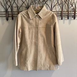 AMI Leather Jacket Womens Size Medium 