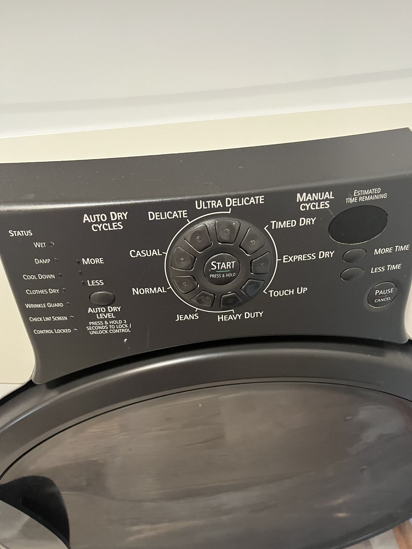 Kenmore Front Door Electric Dryer Passed The Inspection!