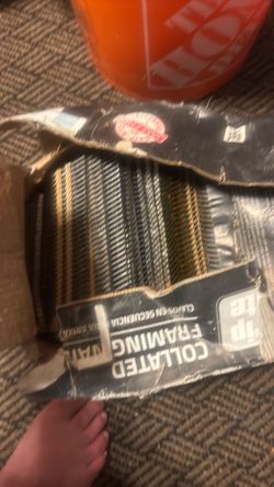 Framing nails complete box with extra 3rolls