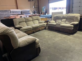 Sala Tres Piezas Reclinable 