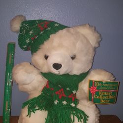1996 christmas kmart bear 