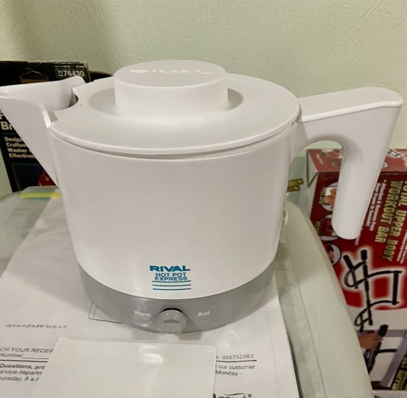 New - Rival Hot Pot Express - Perfect for the home, office, dorm and travel