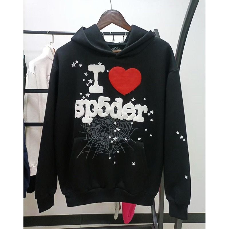 i ❤️ sp5der hoodie