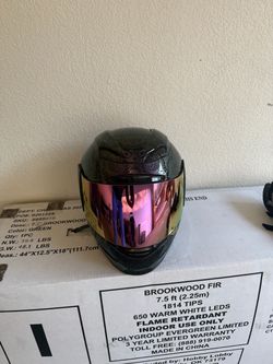 Icon Airmada Chantilly Opal Helmet - Size Medium (Like New!)