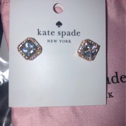 Kate spade rose gold earrings 