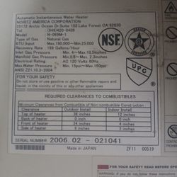 Nirmits Insta Hot Water Heater