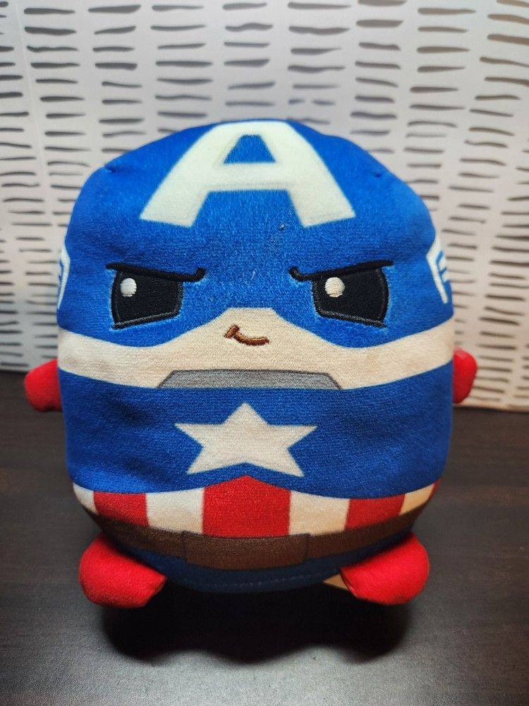 Marvel Captain America Cuutopia / Mattel Plush 7"  2021 Holiday Release