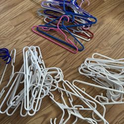 50 Small Plastic Hangers