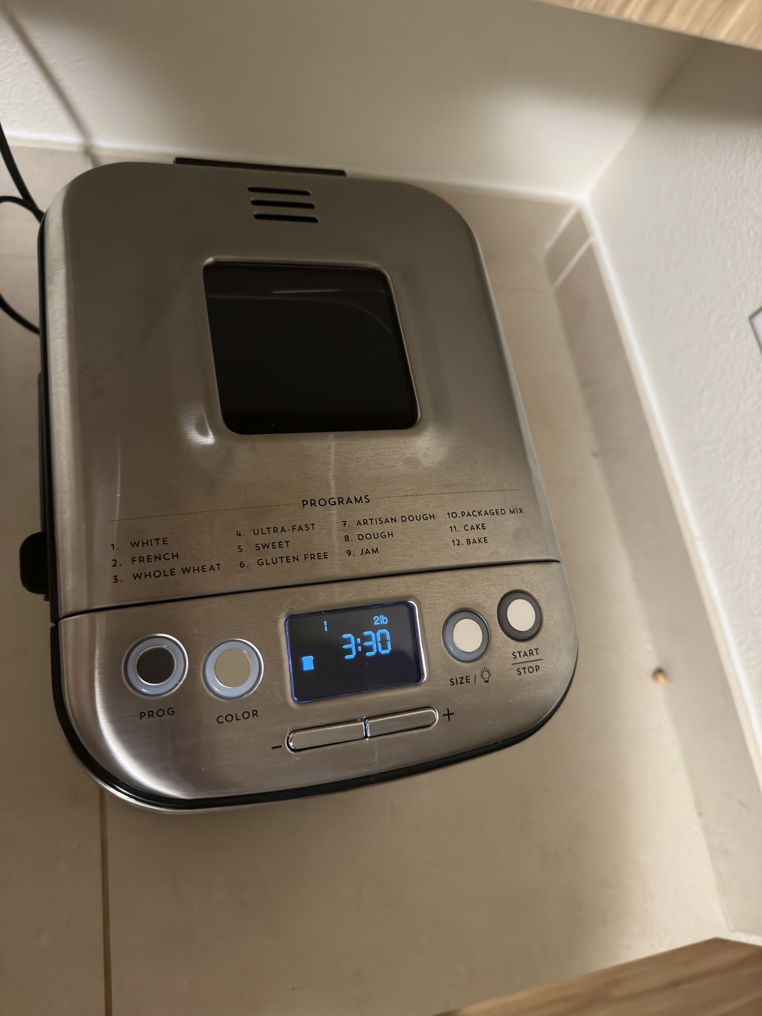 Bread machine from Cuisinart