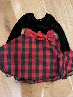 2T Toddler Girl Christmas dress