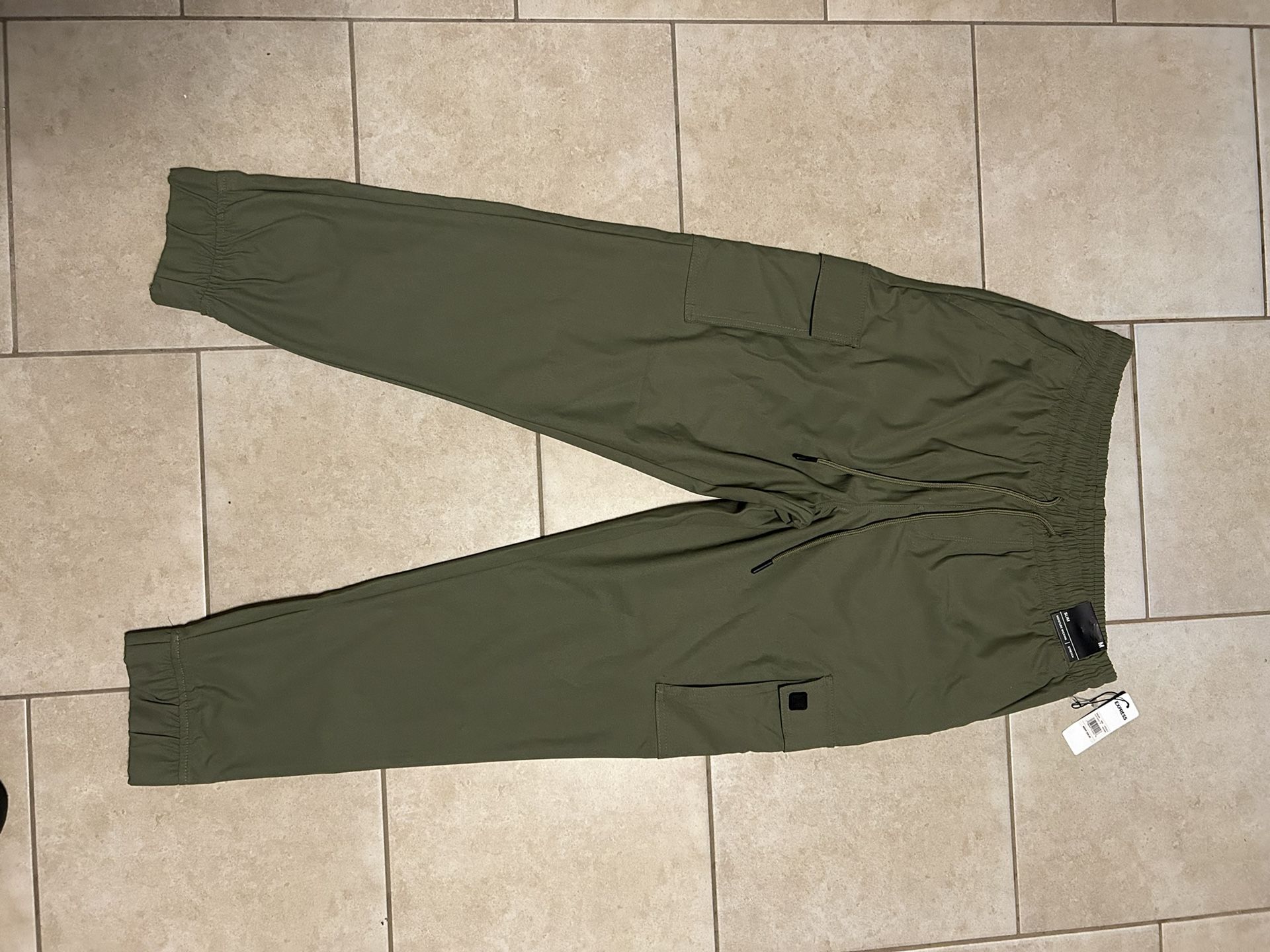 Olive Green Cargo Pants