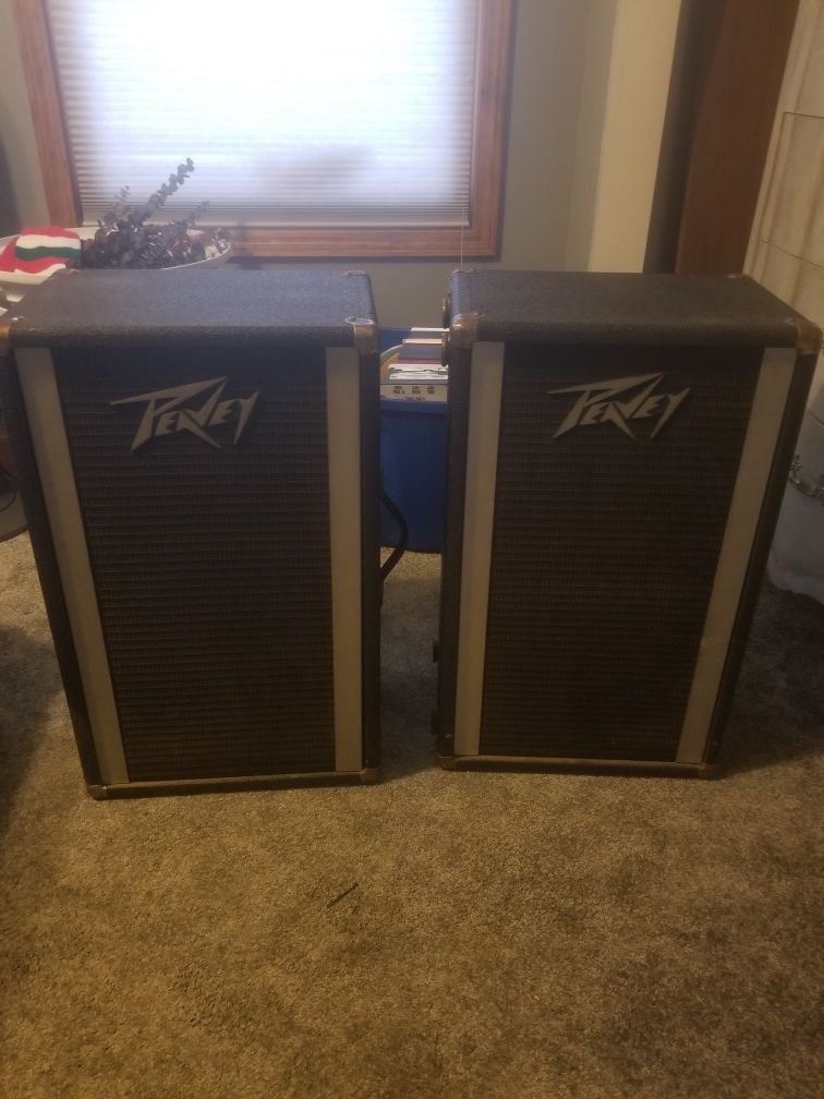 Peavy Pa system and powered mixer