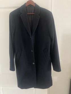 J.Crew Ludlow Wool Cashmere Topcoat Navy 40L AA149