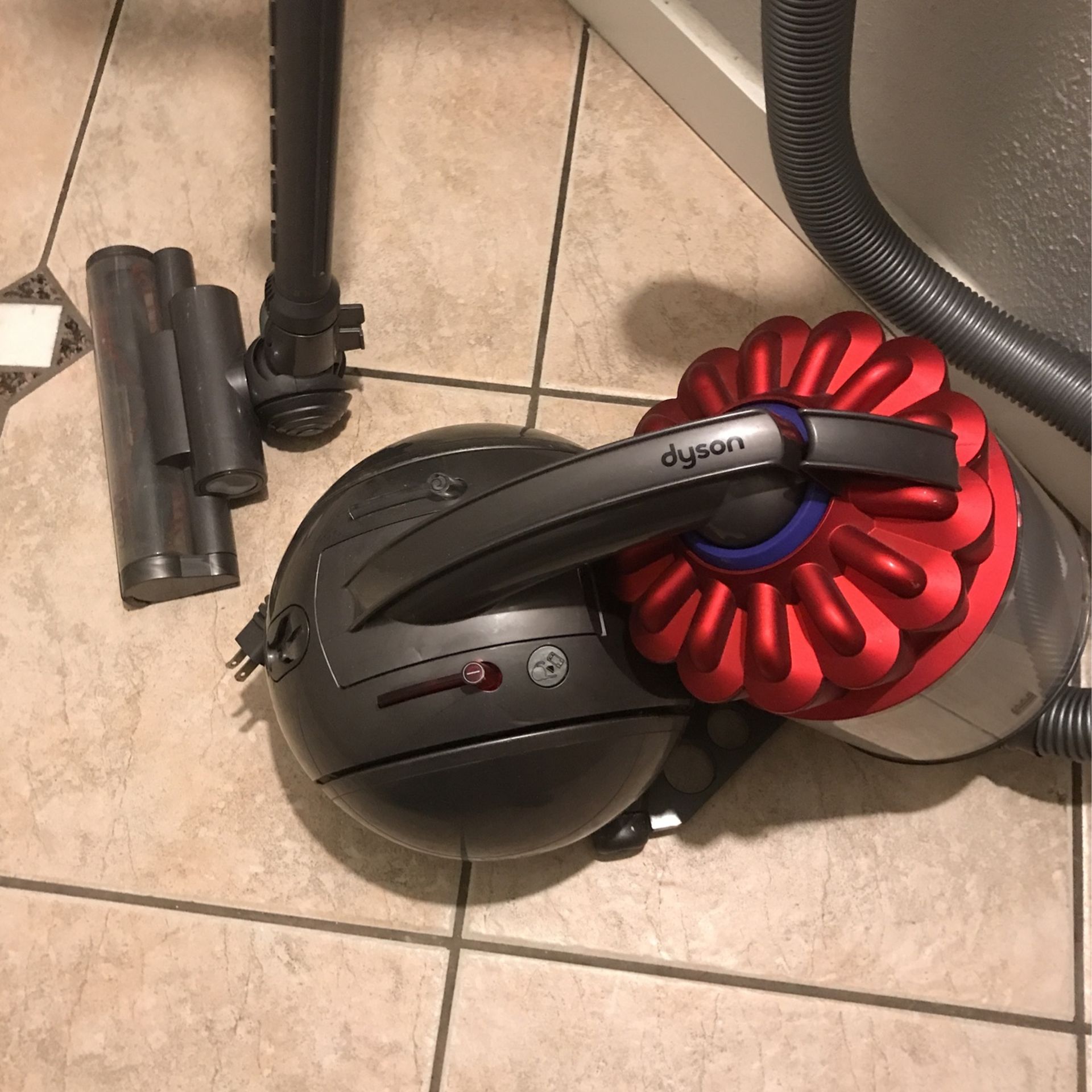 Dyson DC39 Ball Multifloor Pro Canister Vacuum Red