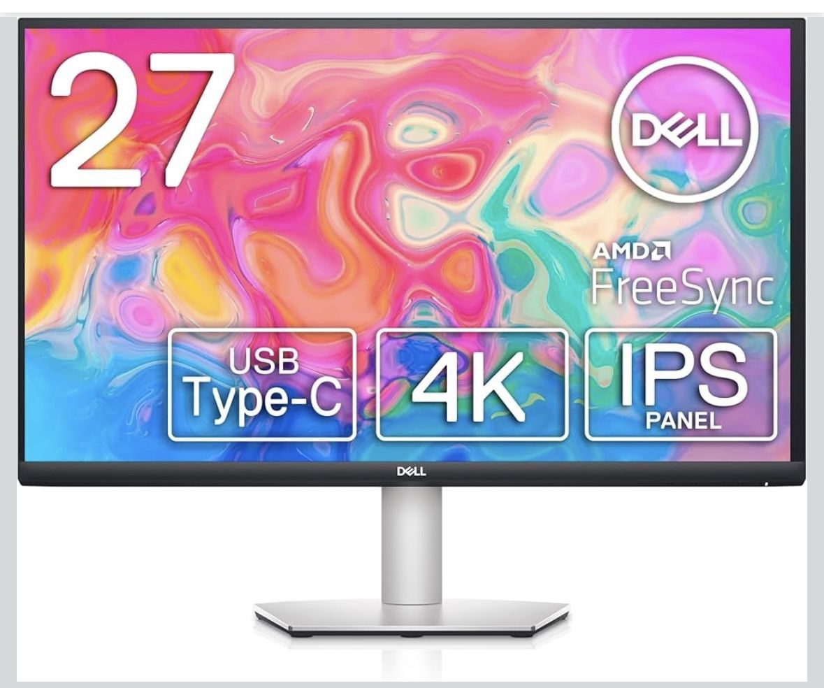 Dell S2722QC Monitor - 27