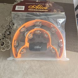 BRAND NEW  , TAMBOURINE  .