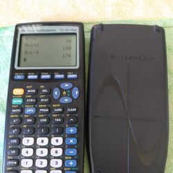 INSTRUMENT TI-83 PLUS GRAPHING CALCULATOR 