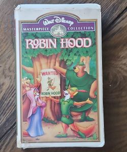 Disney’s Robin Hood (1973) – Classic Animated VHS – Tested & Works!