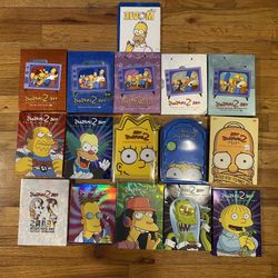 Simpsons DVDs And Blu-ray Lot