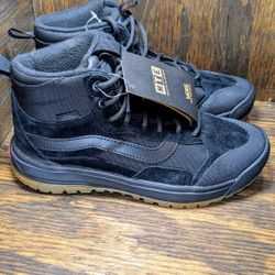 Vans Ultrarange Exo Hi MTE Black/Gum Hiking Shoes Boots Men's Size 6.5/Women's 8