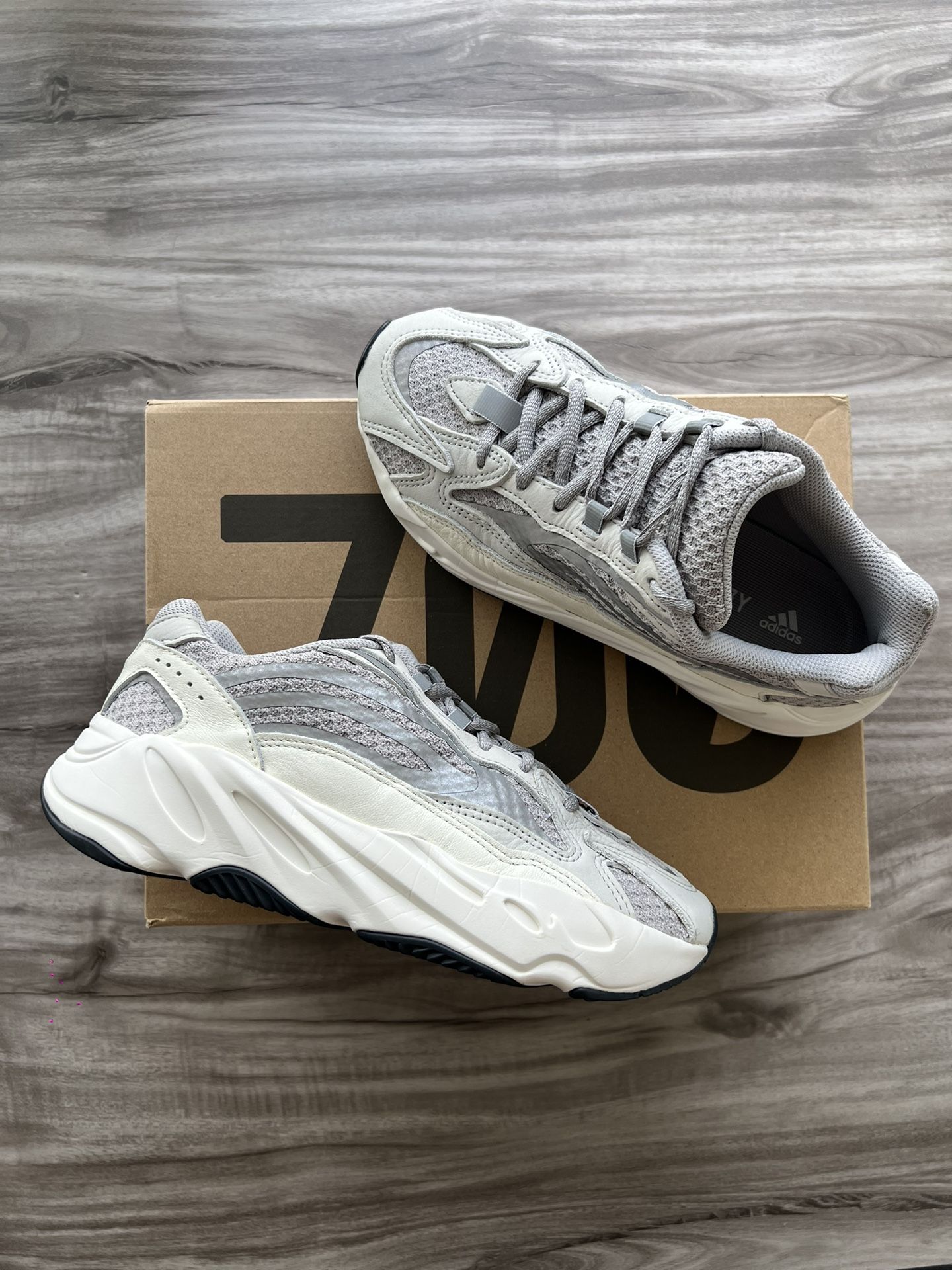 Size 5.5 Men’s/ 7 Women’s - adidas Yeezy Boost 700 V2 Low Static