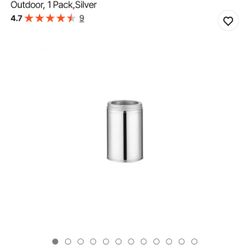 Double Wall Insulated Chimney Pipe, 6 x 12 inch