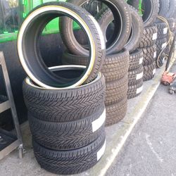 Vogues and off-road tires available