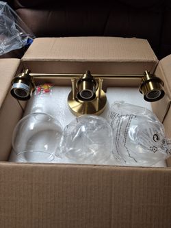 Gold Light Fixture