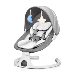 Baby Swing 3 in 1 Multifunctional Infant Rocker, Portable with Remote Control (Black)