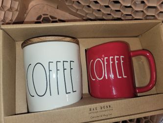 Rae Dunn Coffee Cellar Set UFT