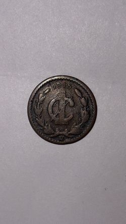 1915 Mexico 1 centavo