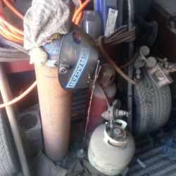 Welding Torches And Bottles And Carts