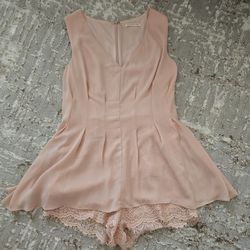 Light Pink Romper Dress