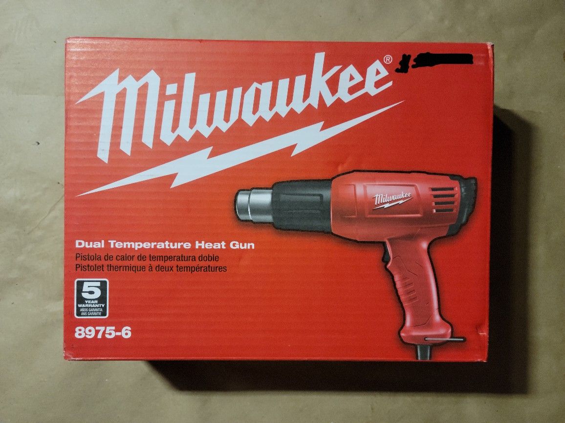 Milwaukee
11.6-Amp 120-Volt Dual Temperature Heat Gun