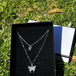 Women Necklace - Butterfly