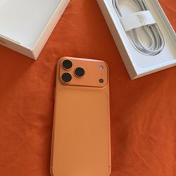 New iPhone 17 Pro Max Orange Unlocked 
