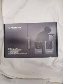 Phenyx Pro PDP-2-2B Dual Wireless Microphone System