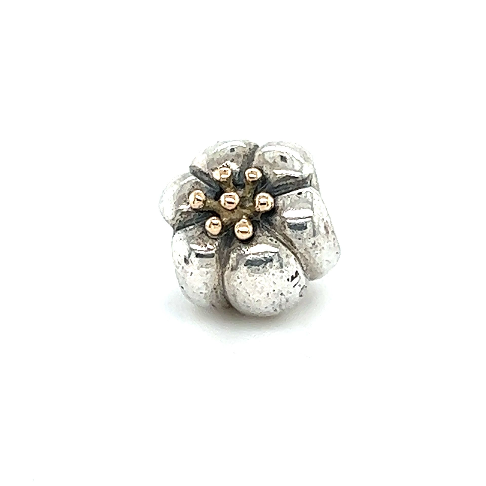 Pandora Two-tone Pumpkin Charm