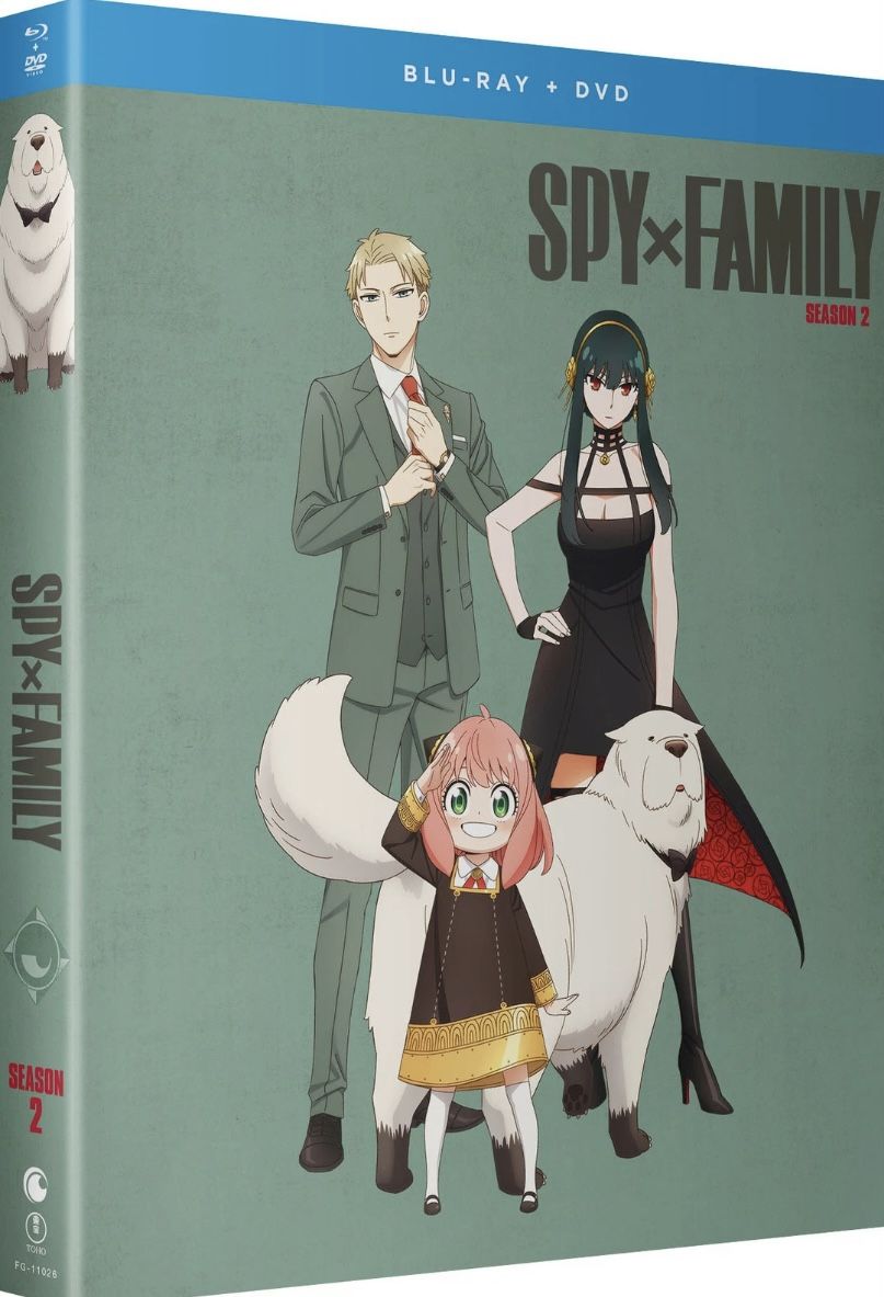 brand new sealed blu ray spy x family season 2 bluray