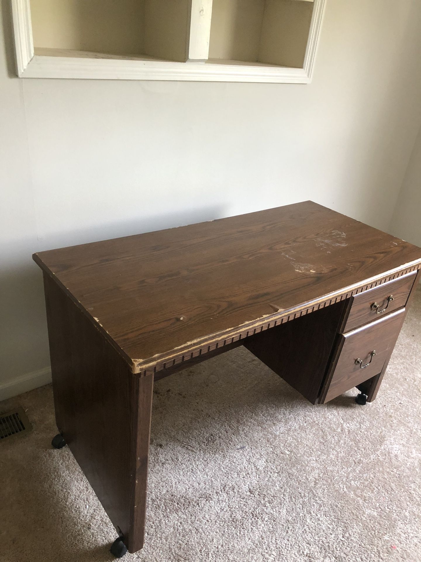 Sturdy Desk. Moving Must Go. Pick up only