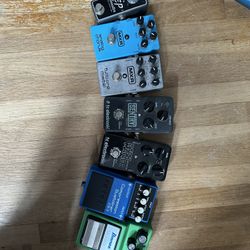 7 Guitar pedals