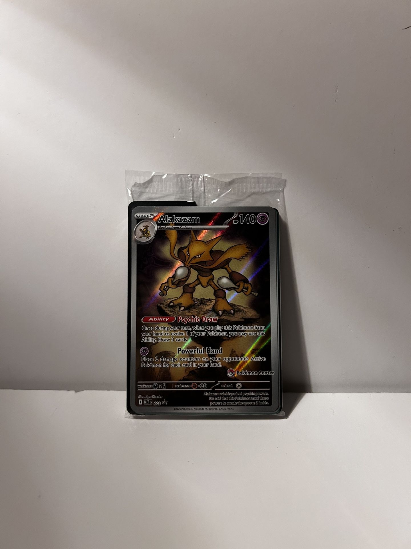 Alakazam #009 Stamped Promo (SEALED)