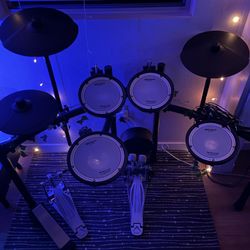 Roland V-Drums And Tama Speed Cobra (LIKE-NEW)