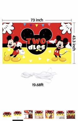 Telon De Fondo Mickey Twodles