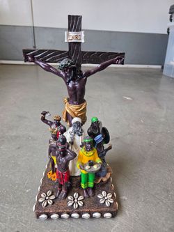 7 African powers statue Santeria