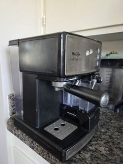 Mr. Coffee Espresso and Cappuccino Machine Stainless Steel Programmable Coffee Maker with Automatic