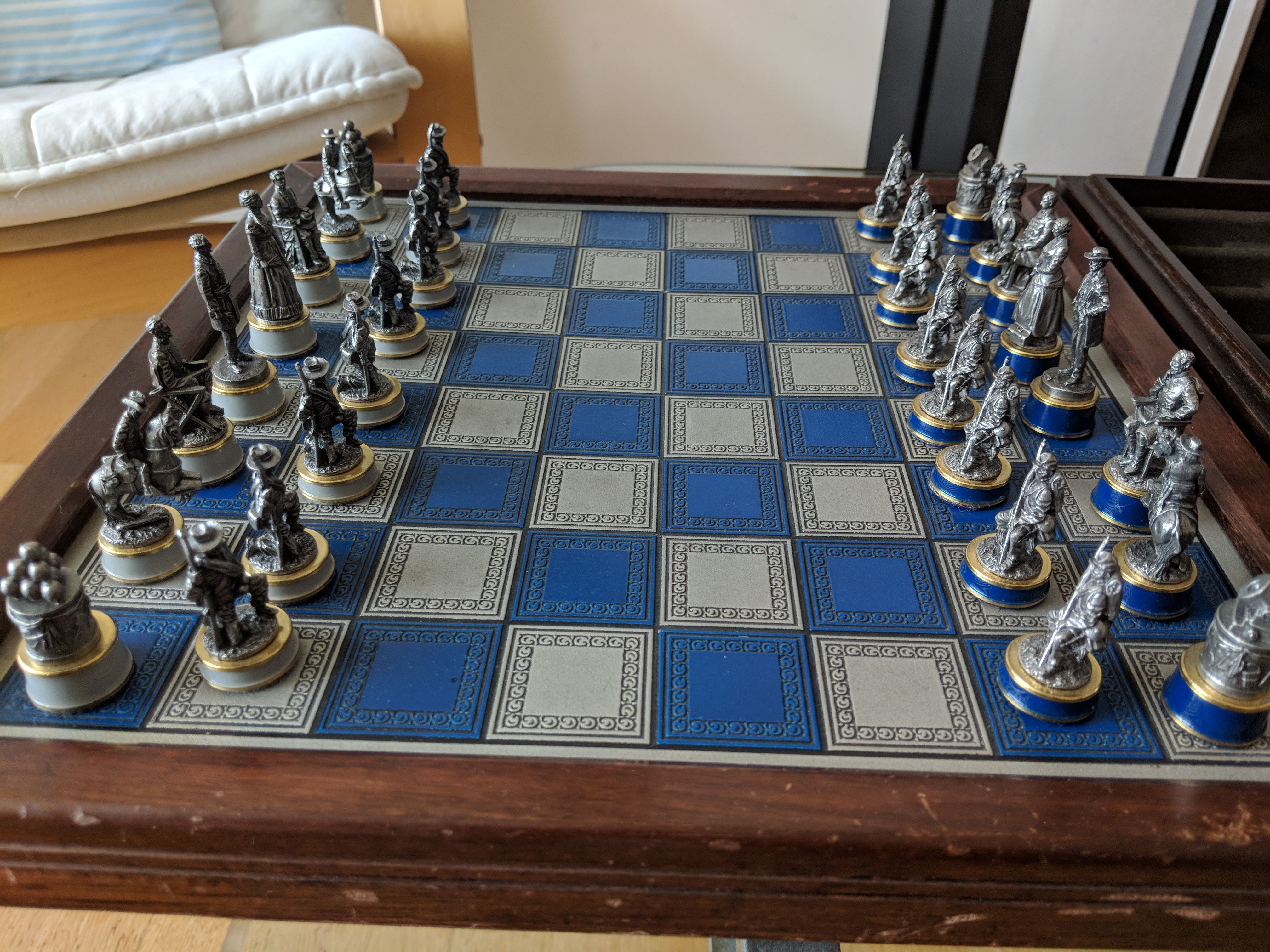 National Historical Society Civil War Chess Set for Sale in San ...