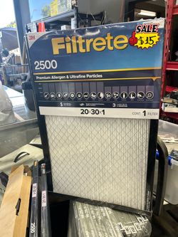 Filtrete 2500 air filter