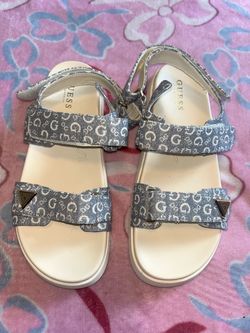 Guess Logo Monogram Sandals
