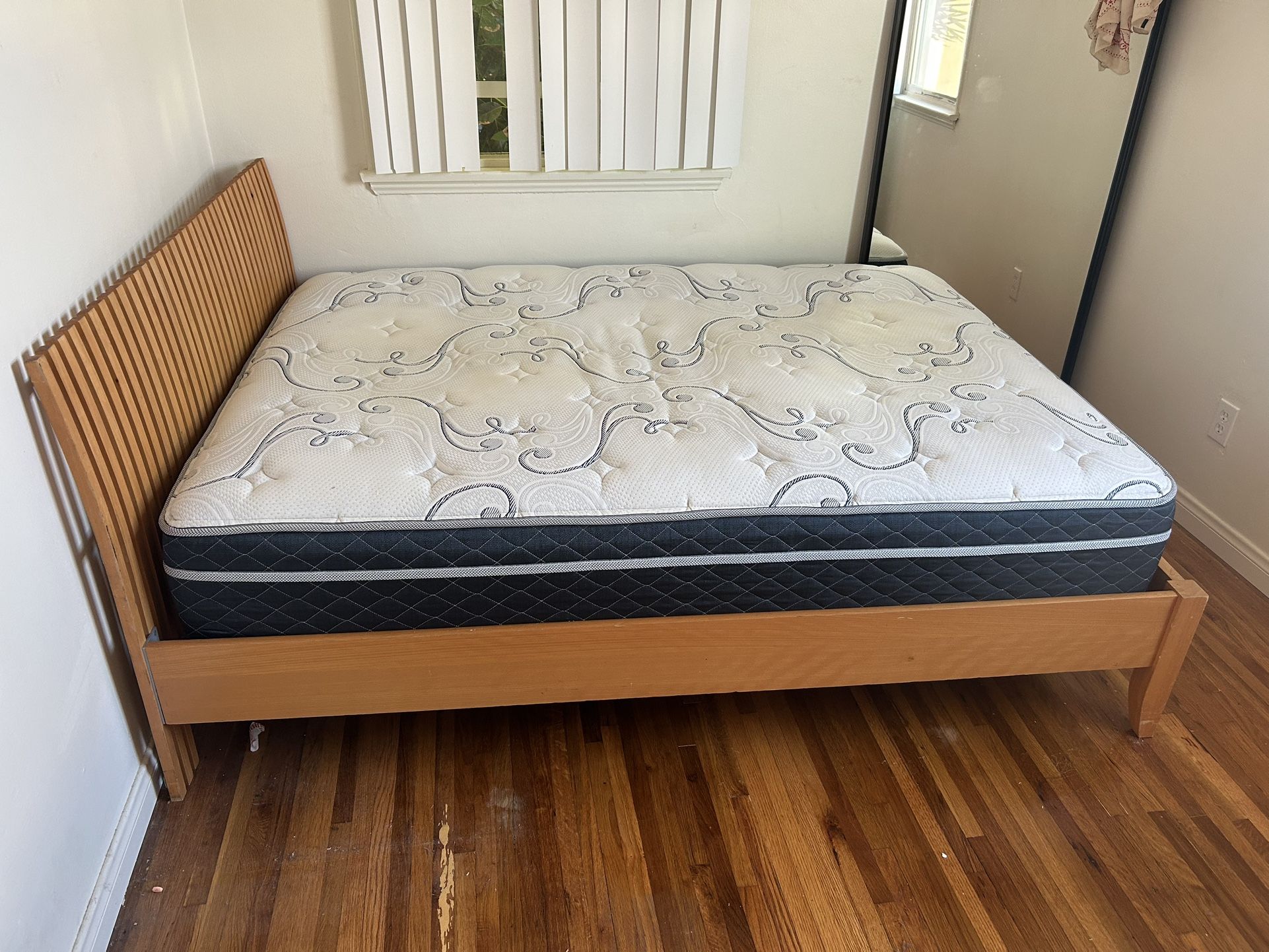 Bed Frame And Mattress